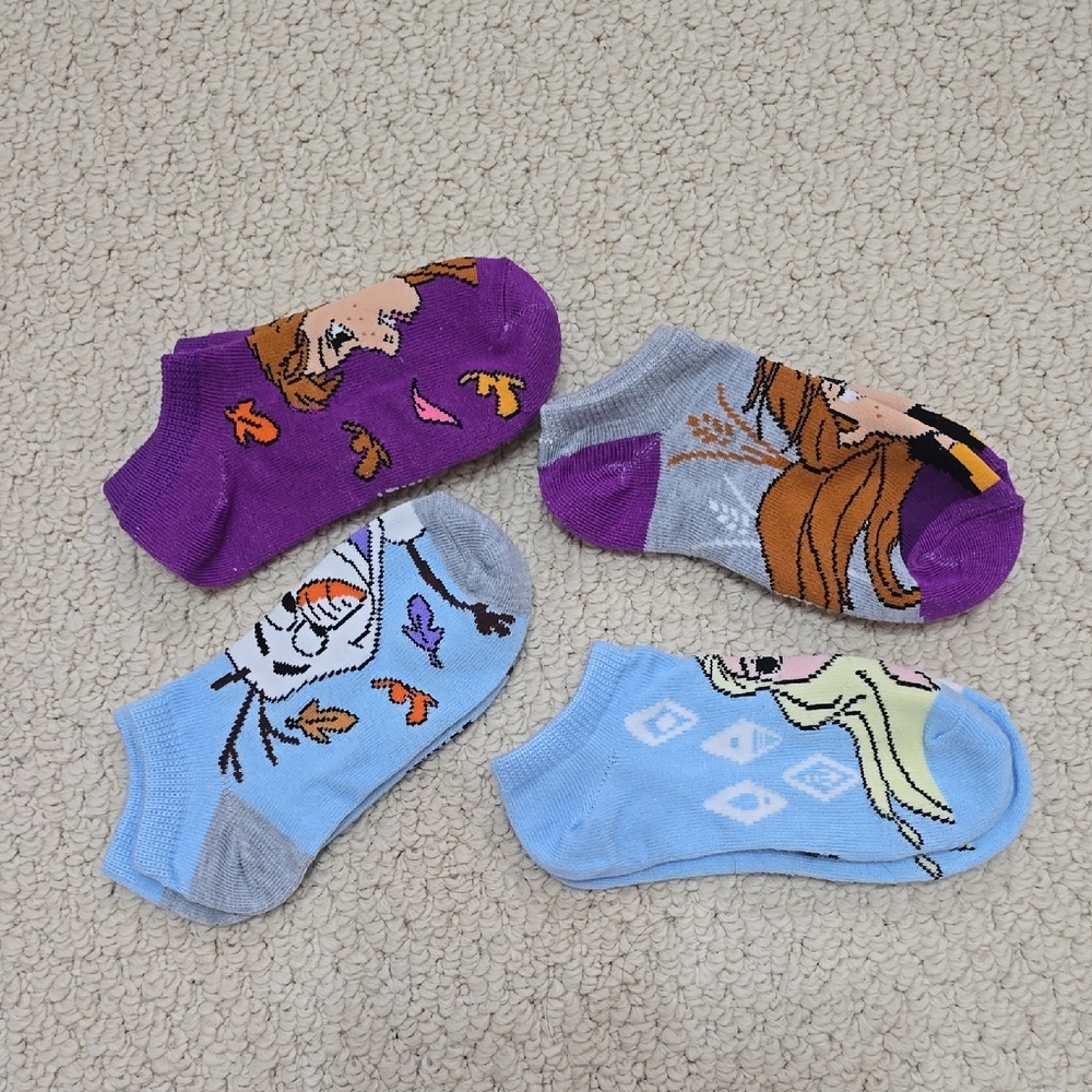 NEW - FREE ADD ON Disney Frozen No-Show Girls Kids Socks